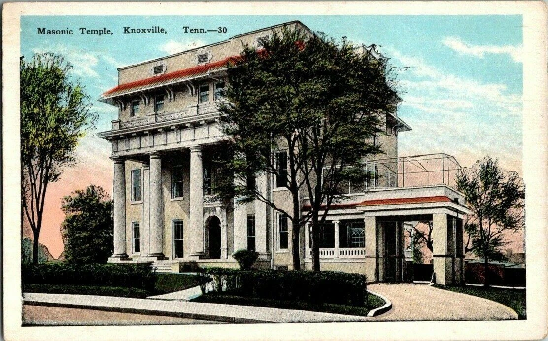 1927. KNOXVILLE,TN. MASONIC TEMPLE